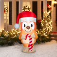 thumbnail image 7 of Bluey & Bingo 5ft Christmas Airblown Inflatable Yard Decoration, 60" Tall, Holiday Outdoor Decor, 7 of 7