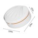thumbnail image 3 of Caja de almacenamiento de doble capa para aparatos dentales con espejo | Estuche portátil para retenedores dentales de viaje | Tamaño pequeño y gran capacidad para retenedores, prótesis dentales y, 3 of 8