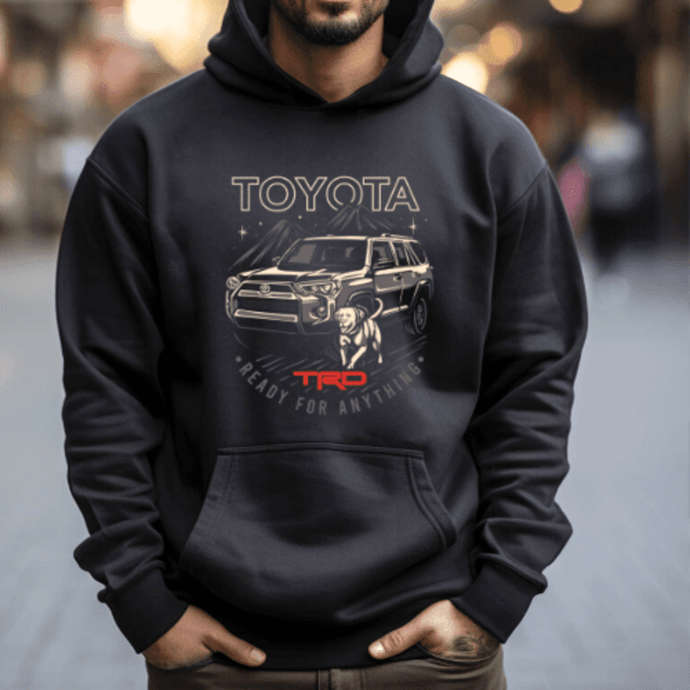 Toyota 4Runner TRD Dog Lover Hoodie Official Toyota Merch