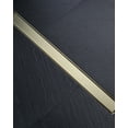 thumbnail image 2 of Wowow 32 in. Linear Shower Drain in Gold with Removable Cover Grate, 2 of 5