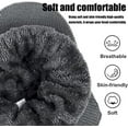 thumbnail image 4 of 2026 New Cozy Head Beanie,Cozyhead Beanie,with Brim and Ear Flaps,Elastic Fabric,for Unisex(Khaki), 4 of 8