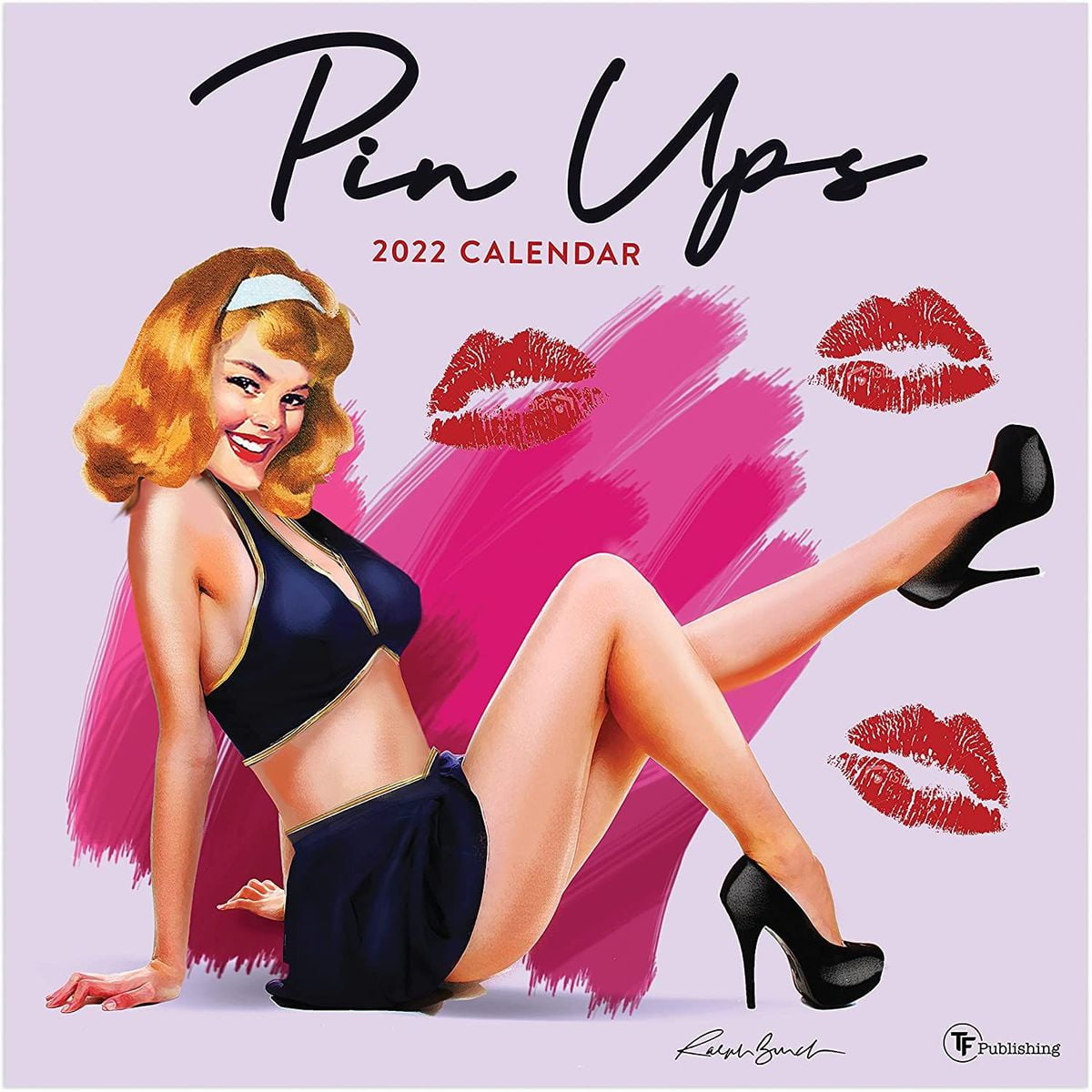 2022 - 2023 Monthly Wall Calendar, 16 Month Large Grid,, Pinup Girl Theme, 12 X 12 In. - Walmart.com