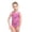 1-Pink1217, variant on Tiijoy Girls One-Piece Swimsuit Athletic Quick Drying Surfing Suit Swimwear, Sizes 5-7
