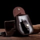 thumbnail image 4 of Outdoor Exercise Leatherette Steel Ball Case - Brown, 4 of 5