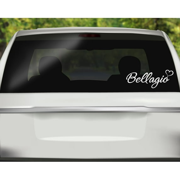 Personalized Name Decal and Heart Decal