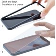 thumbnail image 2 of IBAOLE Anti Lumière Bleue UV 9H Intimité Trempée Protecteur d'Écran IBAOLE pour iPhone 12 Pro Mini Pro Max Bloque les Rayons Nocifs Anti-Reflet Filtre Anti-Rayures - iPhone 12 / 12 Pro (6.1 Pouces), 2 of 9