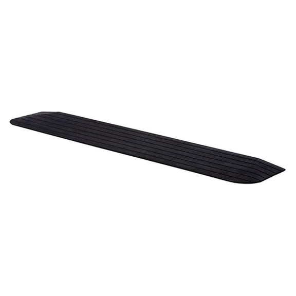 Solid Rubber Threshold Ramp 3/4" , 1,500 lb. Capacity for Wheelchairs and Power Scooters Indoor Outdoor Use