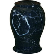 Midnight Marble Vase Child/Infant Urn