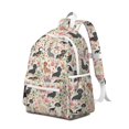 thumbnail image 2 of Dachshund and Flower Backpack for School,Cute School Bag,Schoolbag with Adjustable Shoulder Straps & Padded Back,13.4"x11"x4.7", 2 of 6