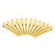 thumbnail image 2 of Juego de 12 pinzas para cabello de colores, ideales para teñir y peinar, fáciles de usar y transportar., 2 of 6