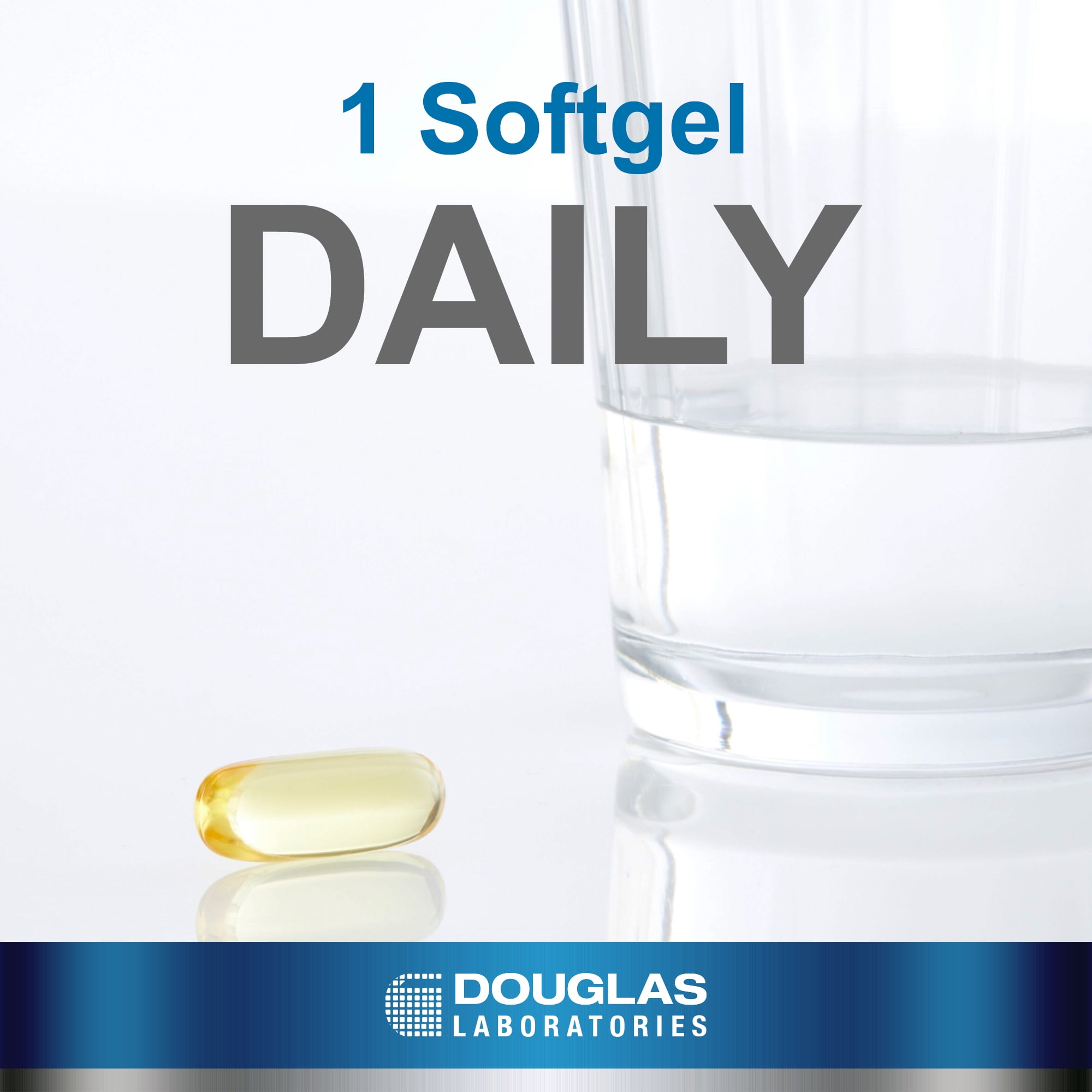 Douglas Laboratories QUELL Fish Oil EPA/DHA Plus D | 3:2 Ratio of EPA to DHA Essential Omega 3 Fatty Acids Plus 1,000 I.U. of Vitamin D3* | 60 Softgels