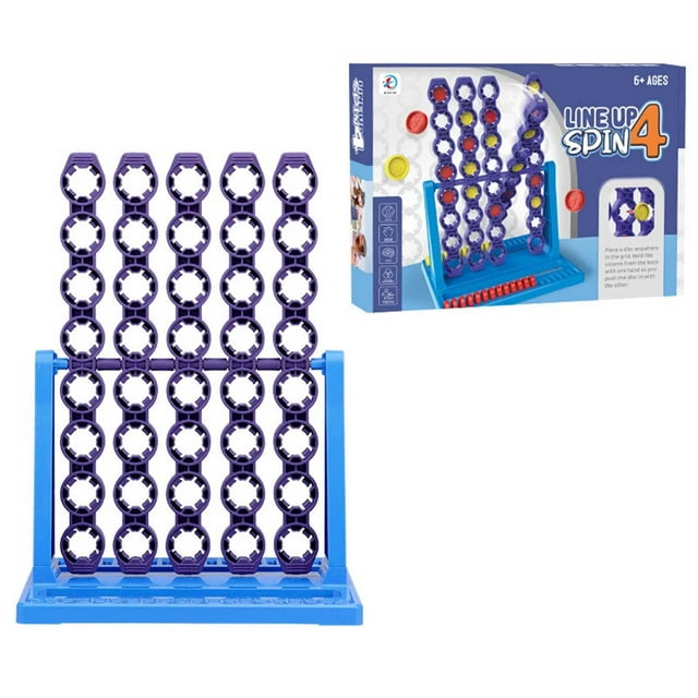 4 Spin Game Features Spinning 4 Grid 2 Player Board Games For Family And Kids Strategy Ages 8 And Up