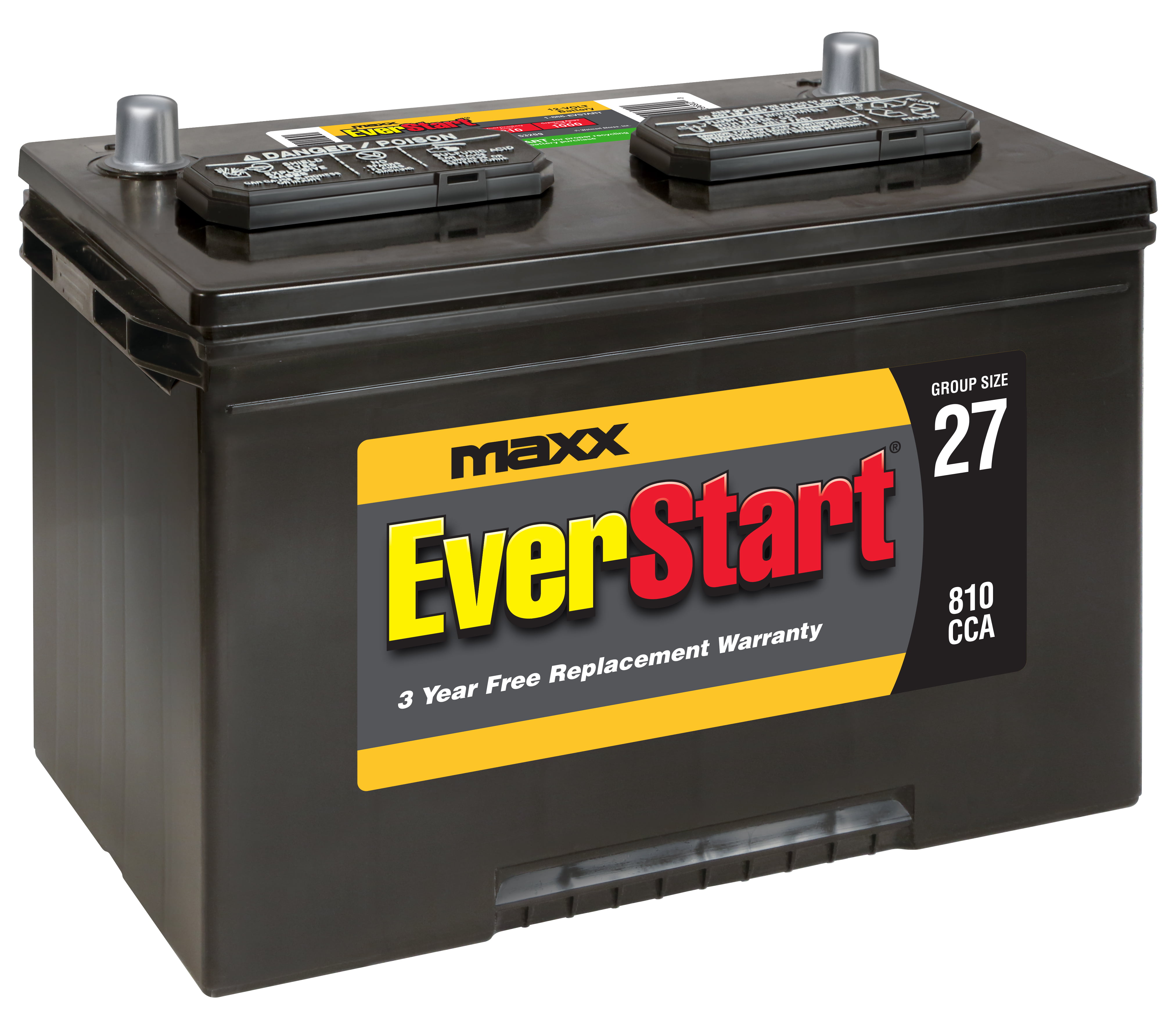 EverStart Maxx Lead Acid Automotive Battery, Group Size 27 Walmart