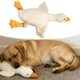 thumbnail image 5 of 19.68" Realistic Duck Plush Dog Toy Featuring Heavy-Duty, Chew-Resistant Design Good for Indoor Fun, Fetch Games & Comforting Small to Medium Dogs, 5 of 10
