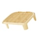 thumbnail image 4 of Rampa para arena para gatos, tapete para atrapar arena para gatos, para caja de arena autolimpiable para gatitos amarillo, 4 of 9