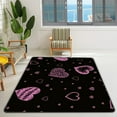 thumbnail image 2 of GZHJMY Soft Rug Large Area Rugs, Pink Hearts Valentine's Day Comfortable Indoor Carpet, Baby Play Mat for Living Room Bedroom Nursery Decor Floor Mat 63x48inch Carpet Runner, 2 of 6