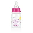 thumbnail image 4 of Baby Feeding - Nuby - 4oz Clear Printed Round Bottles (1 Only) Vary Color 1161, 4 of 6