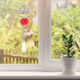 thumbnail image 4 of 2 Pcs Stabilizer Stainless Steel Spiral Wind Chimes for Outside Red, 4 of 6