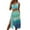 Mint Green, variant on TSADFHJI Swimsuits for Women 2 Piece Big Bust Women's Gradient Split Bikini Skirt Cover Up Three Piece Set Xl Black