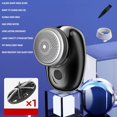 thumbnail image 1 of Feltree 300mAh USB Rechargeable Mini Shaver, Full Body Washable Compact Razor, Flexible Floating Blades, Powerful Motor Pocket Shaver for Travel & Home Use, 1 of 6