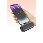 onn 5000mAh USB-C Compact Portable Battery, Black
