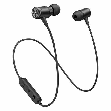 Mpow S11 Bluetooth Headphones Sport Wireless Earphones with Bluetooth 5.0 & aptX Magnetic Earbuds with IPX7 Waterproof for Sports HD Stereo Sounds for 9 Hours Playtime CVC6.0 Noise Reduction (Best Bluetooth Earbuds Aptx)