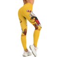 thumbnail image 6 of Cuphead Mugman Game Yoga Pants Women High Waisted Tummy Control Non See-Through Elastic Running Workout Yoga Leggings Pants, 6 of 7