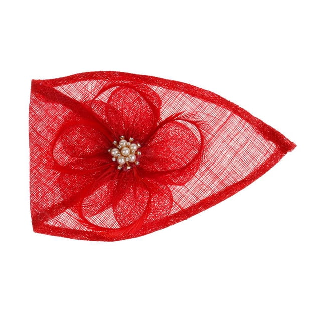 Boda nupcial pinza para el pelo sombrero damas té parte sombrero jinwen Las mujeres de Fascinator