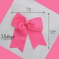 thumbnail image 4 of Motique Accessories Pink Jumbo Hair Bow Clip with Tails for Child Girls, 4 of 4