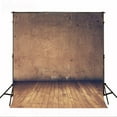 thumbnail image 2 of YUSDECOR 5x7ft Abstract Photography Backdrops for Photographers Irregular Brown Wood Photo Backdrop, 2 of 3