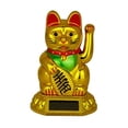 thumbnail image 1 of Solar Waving Lucky Cat Ornament Vehicle-Mounted Home Ornament, 1 of 5