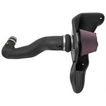 K&N Cold Air Intake Kit: High Performance, Guaranteed to Increase Horsepower: 50-State Legal: 2015-2017 FORD (Mustang)57-2589