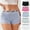 Blue, variant on HAOTAGS Boy Shorts for Women,Antimicrobial Protection Mid-Rise Breathable Trunks Soft Panties Blue S