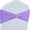 Light Purple, variant on Spandex Chair Sashes Bands 50 PCS Stretch Chair Ties Bows with Buckle Slider for Wedding Party Banquet Decoration (Gold)