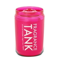Diax Fragrance Tank 145g Pink Soda Can Cup Holder Style Room / Car Air Freshener with Peach and Kiss Scent