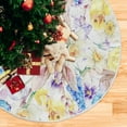 thumbnail image 5 of FMSHPON Easter Easter Cute ChicksBunny Xmas Christmas Tree Skirt Stand Mat for Holiday Party Decoration Indoor Outdoor 36 inches, 5 of 6