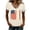 #07 Beige, variant on Independence Day Shirt Women Plus Size Independence Day Usa Flag Print V-Neck Flowy Tops Celebration Regular Fit Stretchy Summer Daily T-Shirts,M,#07 Sky Blue