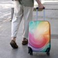 thumbnail image 3 of Rainbow Tie Dye Swirl Pattern Luggage Cover Fashion Suitcase Cover Baggage Covers Fit 25-28 Inch Luggage (Go Travel), 3 of 5