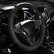 Custom Accessories Contour-Grip Steering Wheel Cover, Black