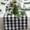 Black, variant on Efavormart 5PCS of Wholesale Gingham Checkered Polyester Table Top Wedding Catering Party Runner - WHITE / BLUE - 14x108"