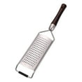 thumbnail image 1 of Cheese Grater Slicer Stainless Spatula Kitchen Food Planer for Chocolate Fruit Vegetable, Big Hole  Small hole planer, 1 of 9