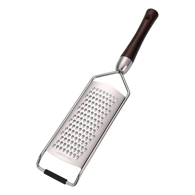 Jooan's Kitchen Cheese Grater Slicer Stainless Steel Grinder Spatula Kitchen  Food Planer for Chocolate Fruit Vegetable, Small Hole 
