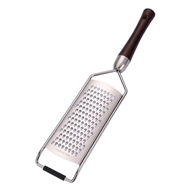 Rallador de queso, cortador de acero inoxidable, espátula, cepilladora de alimentos de cocina para chocolate, frutas, verduras, orificio pequeño sidaley HA003297-02