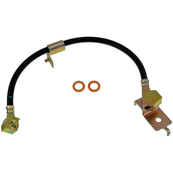Dorman H38649 Rear Left Brake Hydraulic Hose for Specific Lincoln Models Fits select: 1988-1989 LINCOLN CONTINENTAL