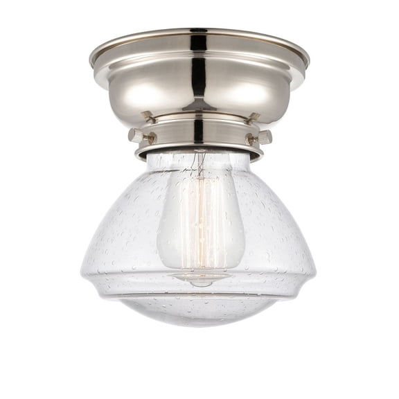 Innovations Lighting - Olean - 1 Light Flush Mount In Industrial Style-6.4