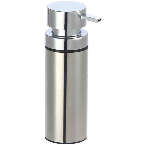 Home Basics Stainless Steel Soap Dispenser