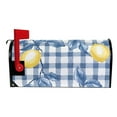 thumbnail image 2 of Yayeee Mailbox Cover Magnetic Standard Size Post Box Cover Wrap Decor, Light Lemon, 2 of 9