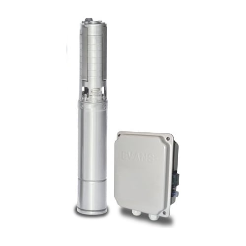 Bomba Sumergible Evans Pozo Profundo 4 0.5hp 10gpm 220v Inox