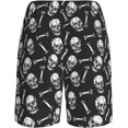 thumbnail image 3 of CROPD Mens Pajama Shorts Soft Lounge Bottoms Sleepwear Pj Pants With Pockets S-4XL, 3 of 9