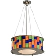 thumbnail image 5 of 3 Light Utopia Nexus Pendant Nickel Finish, 5 of 8